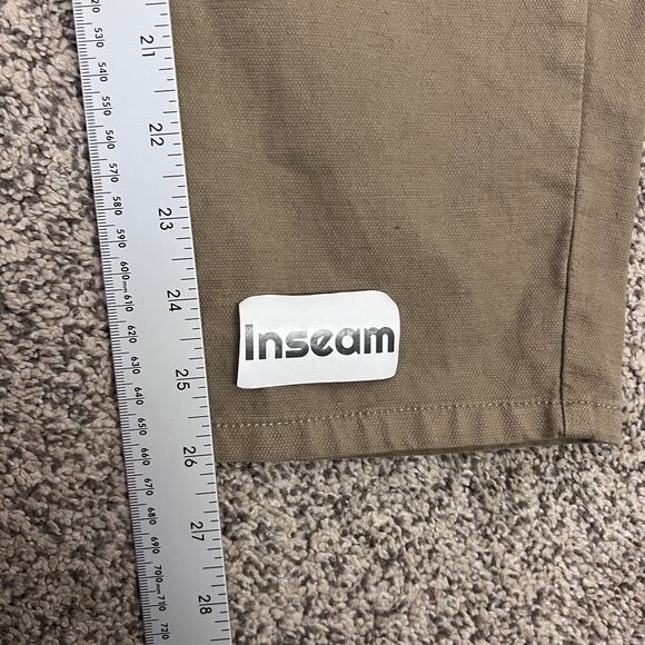 EILEEN FISHER Women's‎ 6P Green Organic Cotton Hemp Stretch Tapered Ankle Pants - Picture 10 of 11